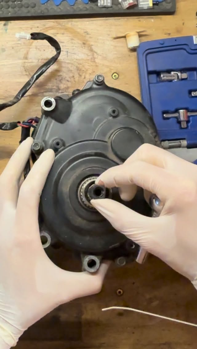 Sauvetage d'un moteur de vélo électrique